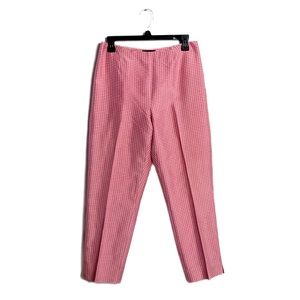 Ann Taylor 100% Silk Pink and White Checkered FINAL SALE NO OFFERS ACCEPTED READ